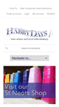 Mobile Screenshot of habbydays.co.uk